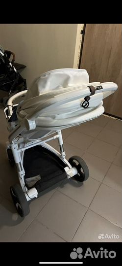 Коляска babylux 2 в 1 с автотормозом