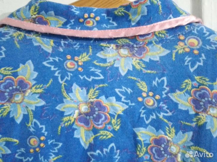 Халат фланелевый жен. р 50-56