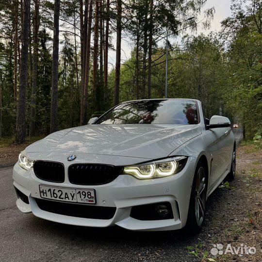 Аренда прокат кабриолета BMW 4 с водителем