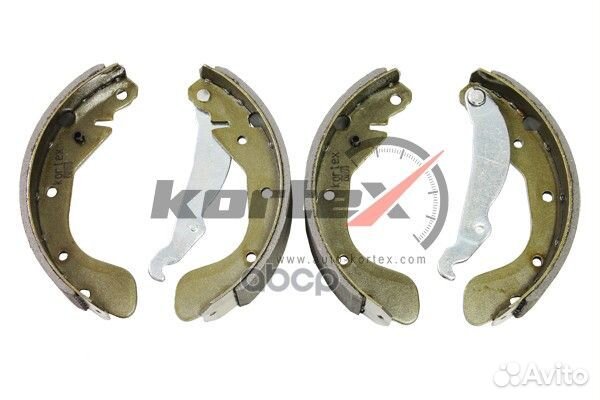 Колодки барабанные daewoo nexia/espero/lanos/NU