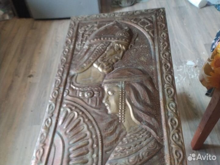 Картина латунь