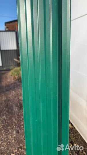 Металлоштакетник, П-образый, Полугруглый