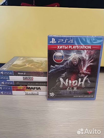 Новые 2 диска nioh и nioh2