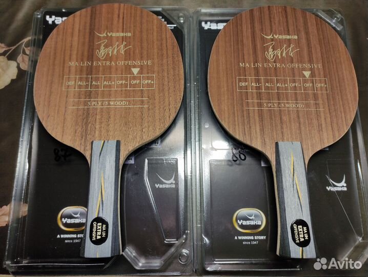 Skachkov Carbon, Tibhar Stratus, Yasaka Ma Lin