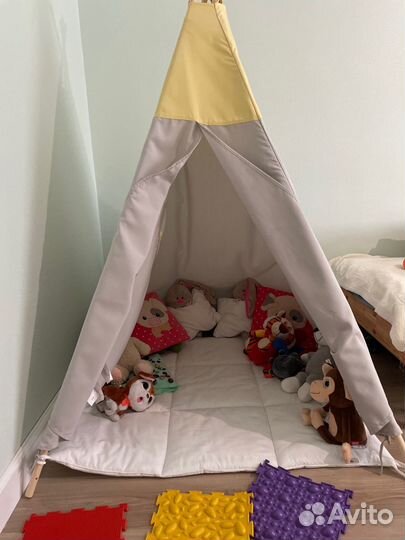 Детский домик вигвам/ палатка вигвам