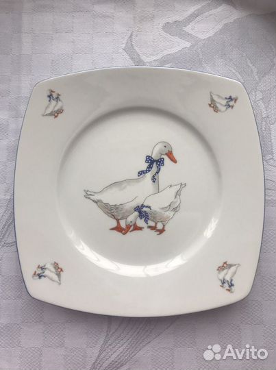 Тарелки ‘’гуси’’ чехия