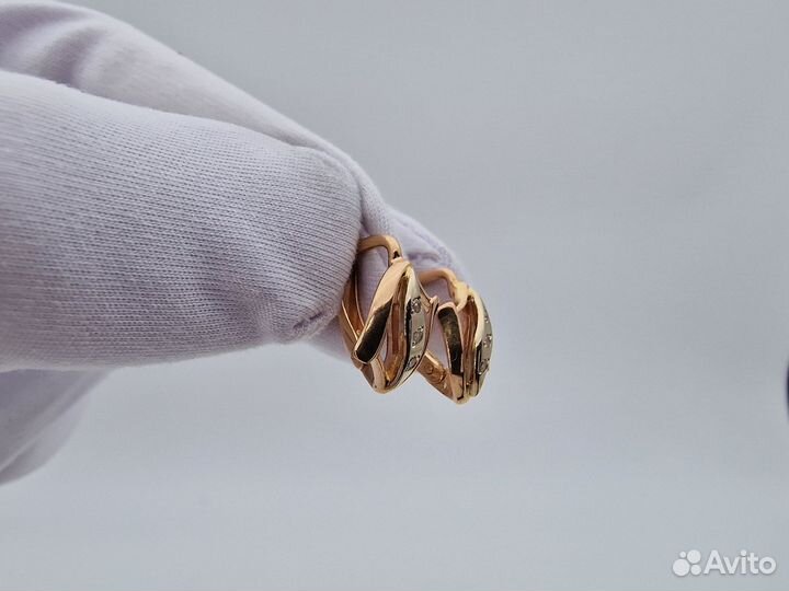 Золотые Серьги 585 пробы. Рассрочка