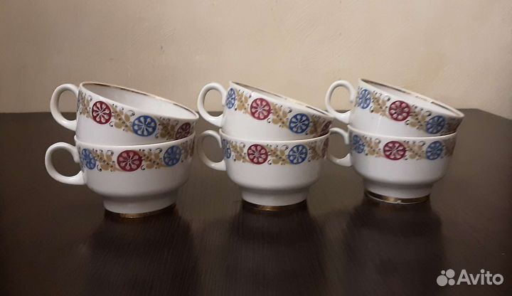 Кружки фарфор СССР цена за всё. Лотом