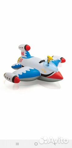 Надувной космический корабль Intex, с водным писто