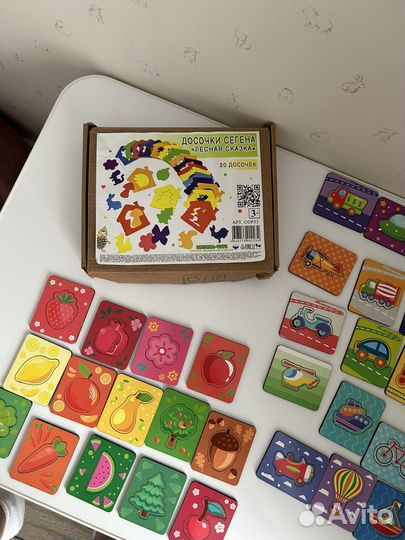 Развивающие деревянные игрушки