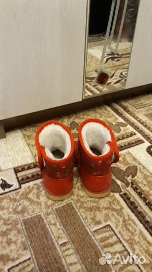 Сапоги зимние для девочки