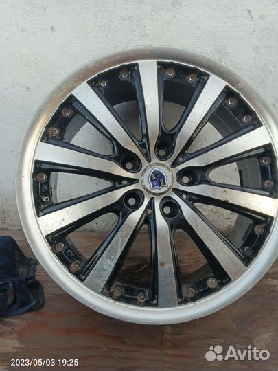 Литые диски r17 5x114 3 toyota бу