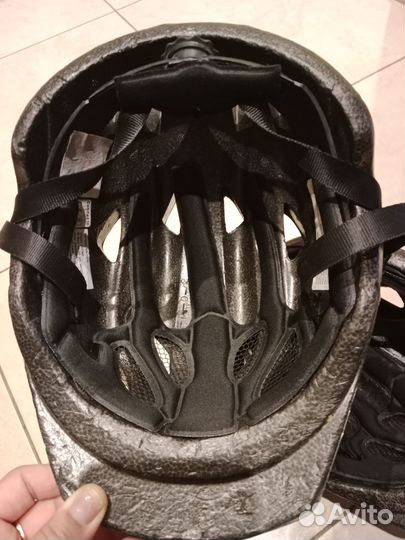 Комплект защиты для велосипеда детский со шлемом