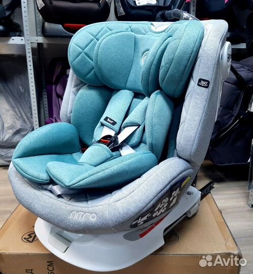 Автокресло новое Rant Nitro 0-36кг с поворотом