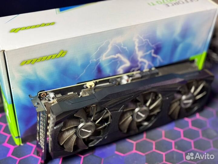 Видеокарта RTX 3070ti/4060ti на пломбе