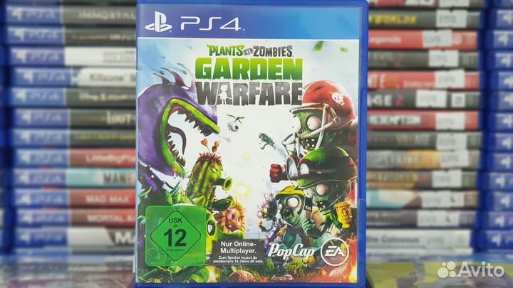 Диск PS4 Plants vs Zombies: Garden Warfare