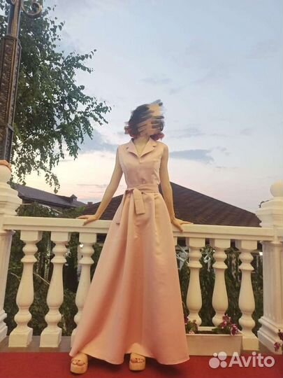 Платье в пол