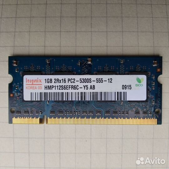 Память Hynix HMP112S6EFR6C для ноутбука