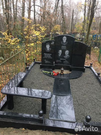 Изготовление памятников и благоустройство