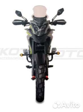 Мотоцикл турэндуро rockot dakar 250 серый/зеленый