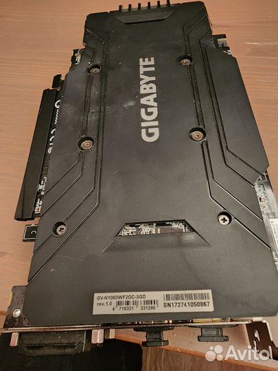 Видеокарта gtx 1060 3gb