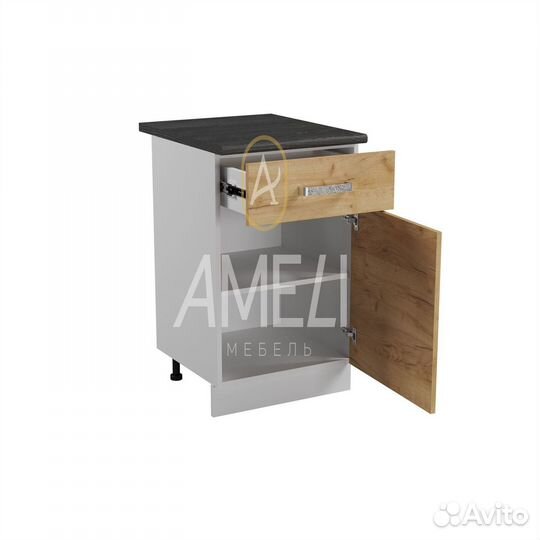 Кухонный модуль стол с ящиком