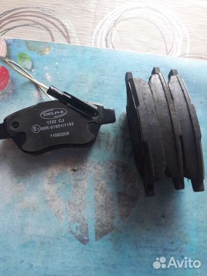 Передние колодки Фиат