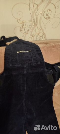 Комбинезон для беременных вельветовый