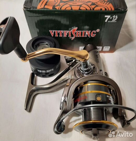 Катушка с байтраннером vitfishing 5000 ; 6000