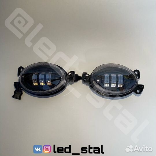 Противотуманные фары mercedes комплект