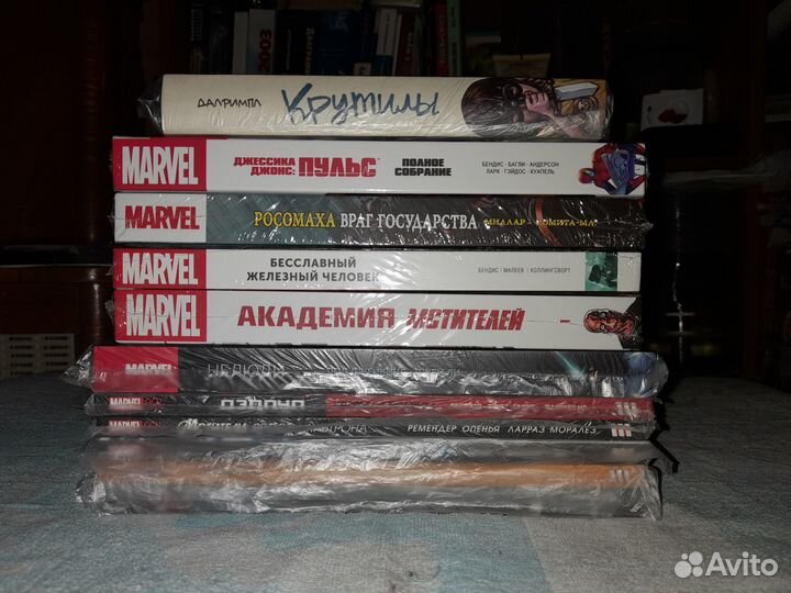 Комиксы Marvel, DC и др