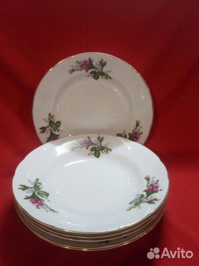 Фарфоровые тарелки Япония/советское время