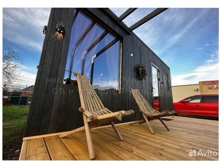 Дом Лофт доставкой 6х4,5. Артикул 123-511/LI146