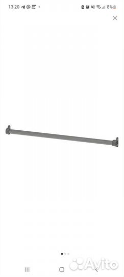 Штанга для шкафа икея комплимент