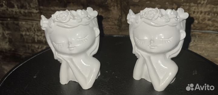 Кашпо девочки