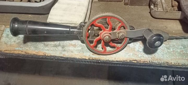Дрель ручная винтаж СССР