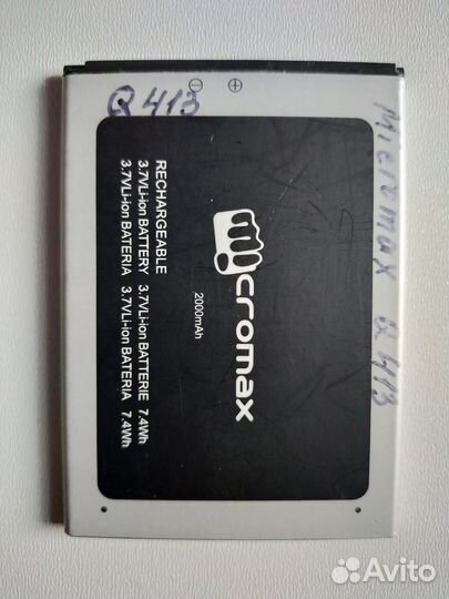 Аккумулятор для Micromax Q413