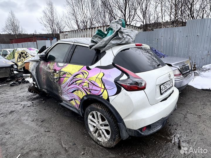 Запчасти на Nissan Juke 2018 HR16DE Вариатор