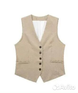 Новый жилет женский, хлопок, 42-44, S
