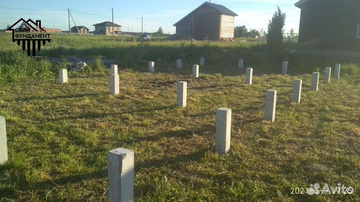 Фундамент на сваях