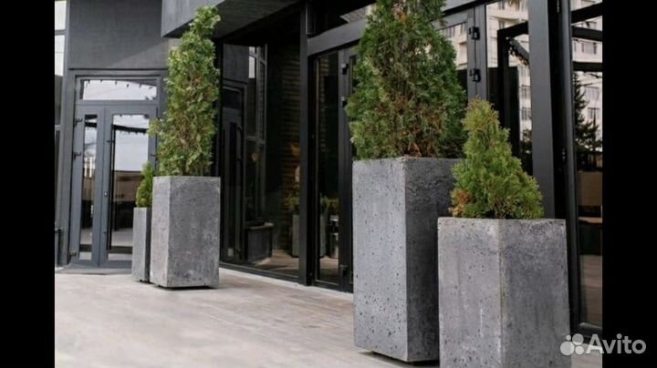 Вазоны Кашпо для цветов. Бетон изделия