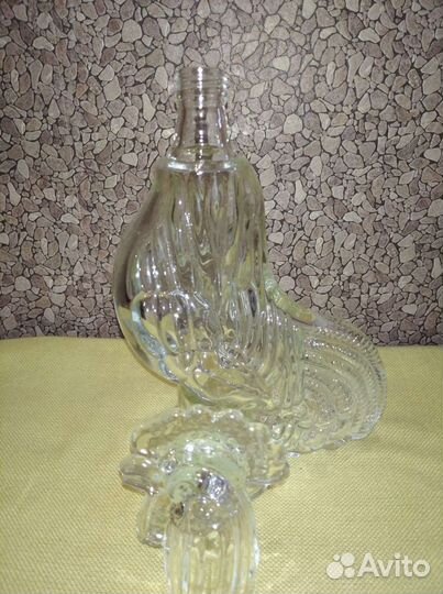 Бутылки фигурное стекло