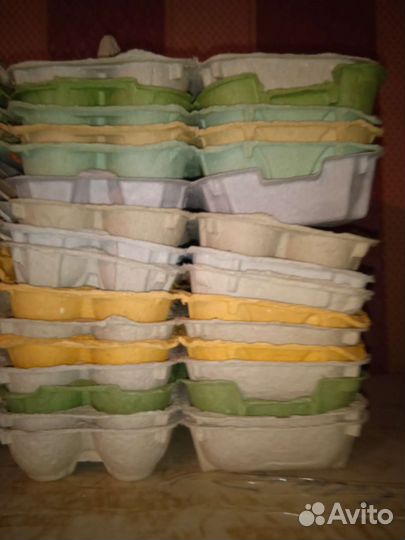 Картонные упаковки для яиц