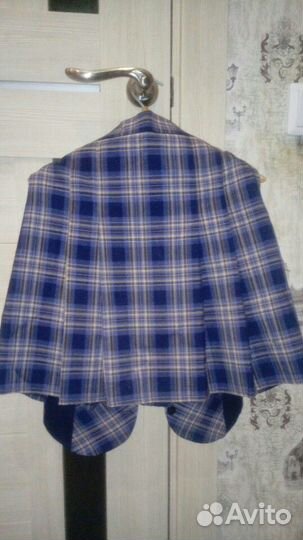 Школьная форма(жилетка, юбка) рост 134