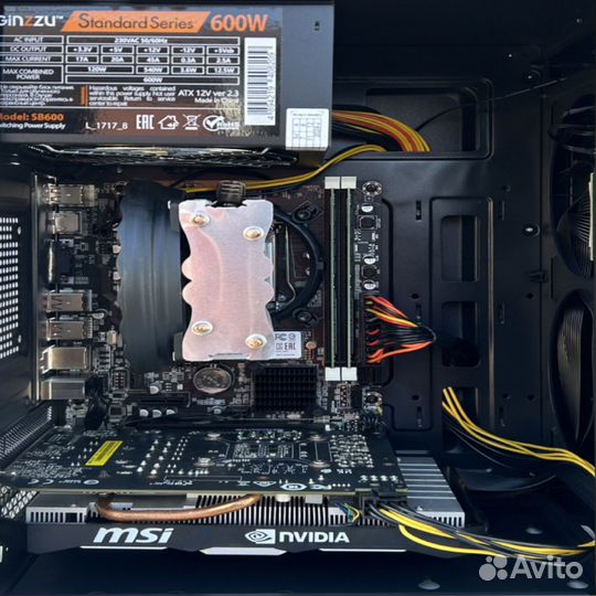 Игровой i5-4570 + Geforce GTX 1070(8) 8-512