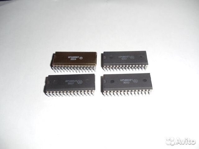 Микросхема кр580, кр581, кр588, К589