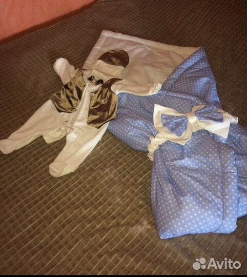 Одеяло +конверт на выписку