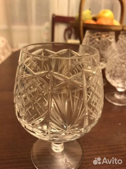 Набор хрустальных бокалов Азалия