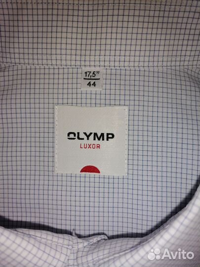Рубашка мужская оlymp luxor, размер 44 (17,5)