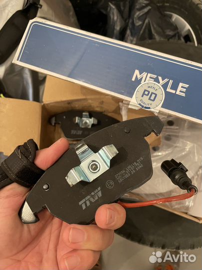 Комплект тормозов 288мм на Vag octavia jetta